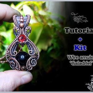 Kit + VIDEO tutorial - Galadriel&#39;s amulet