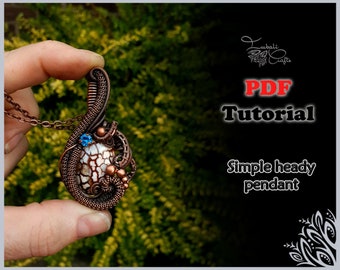 TUTORIAL Heady Wire Weave Pendant
