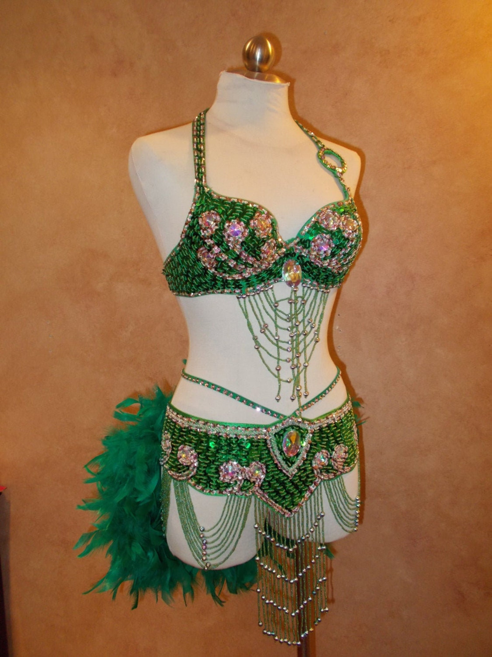 Mardi Gras Samba Carnival Costume Vegas Showgirl Cabaret Etsy