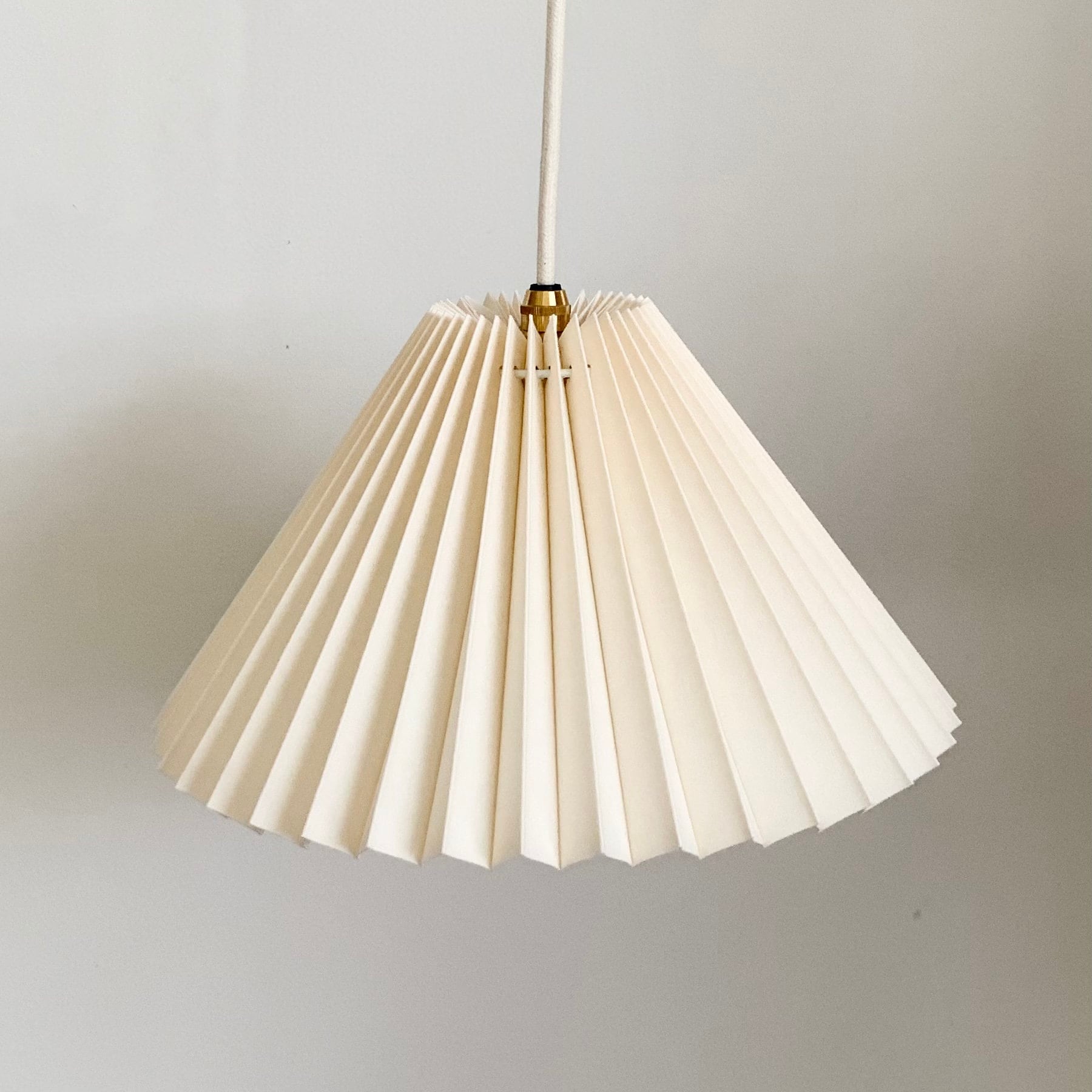 Hanging Shade CLASSIC Style Pleated Pendant Hanging Shade