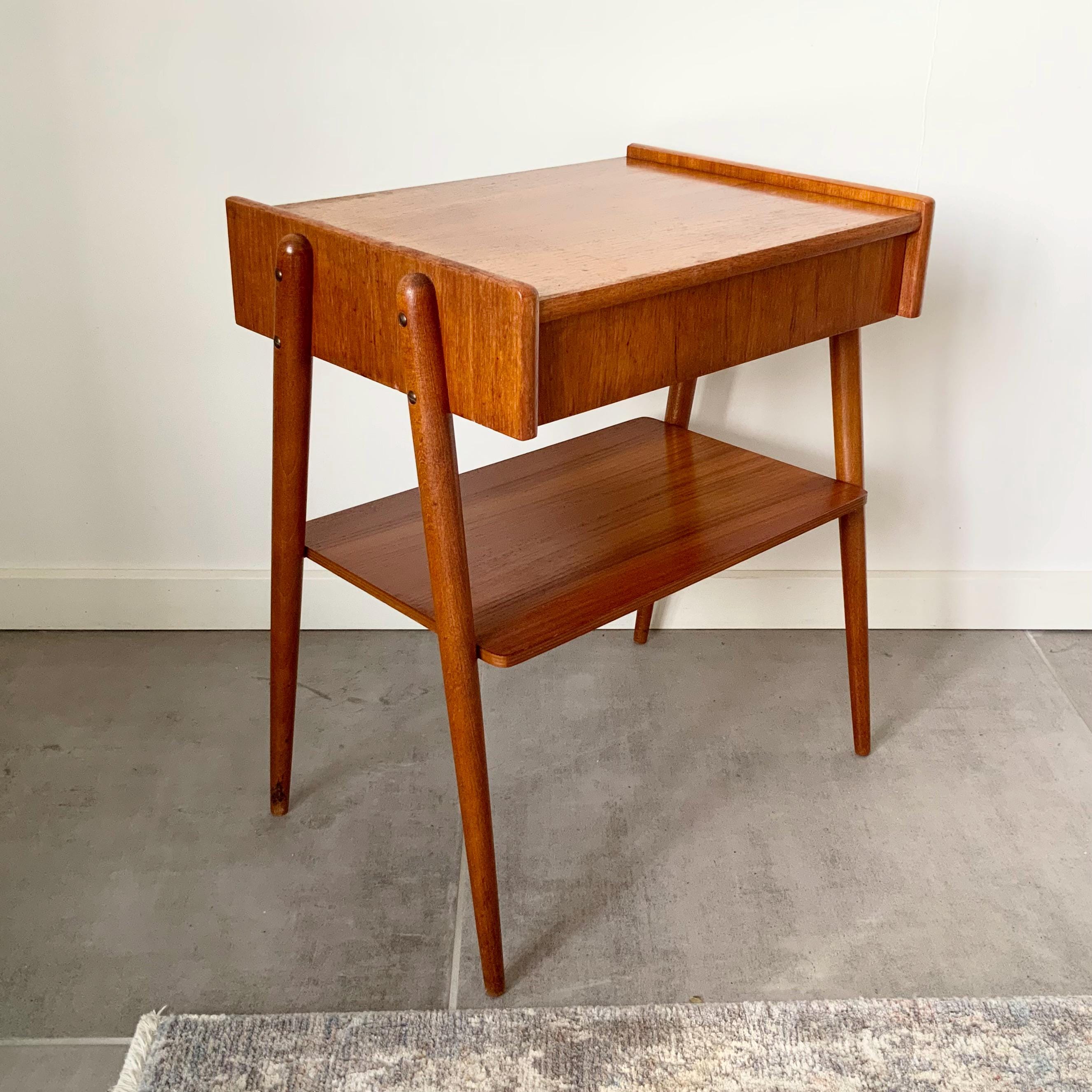 Side Table サイドテーブル/ スウェーデン 1960～70's（送料