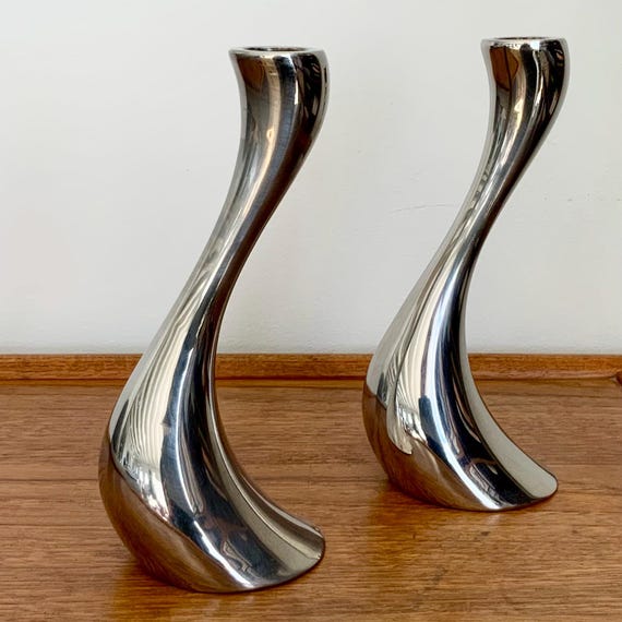 ジョージ ジェンセン コブラ キャンドルホルダー（ペア