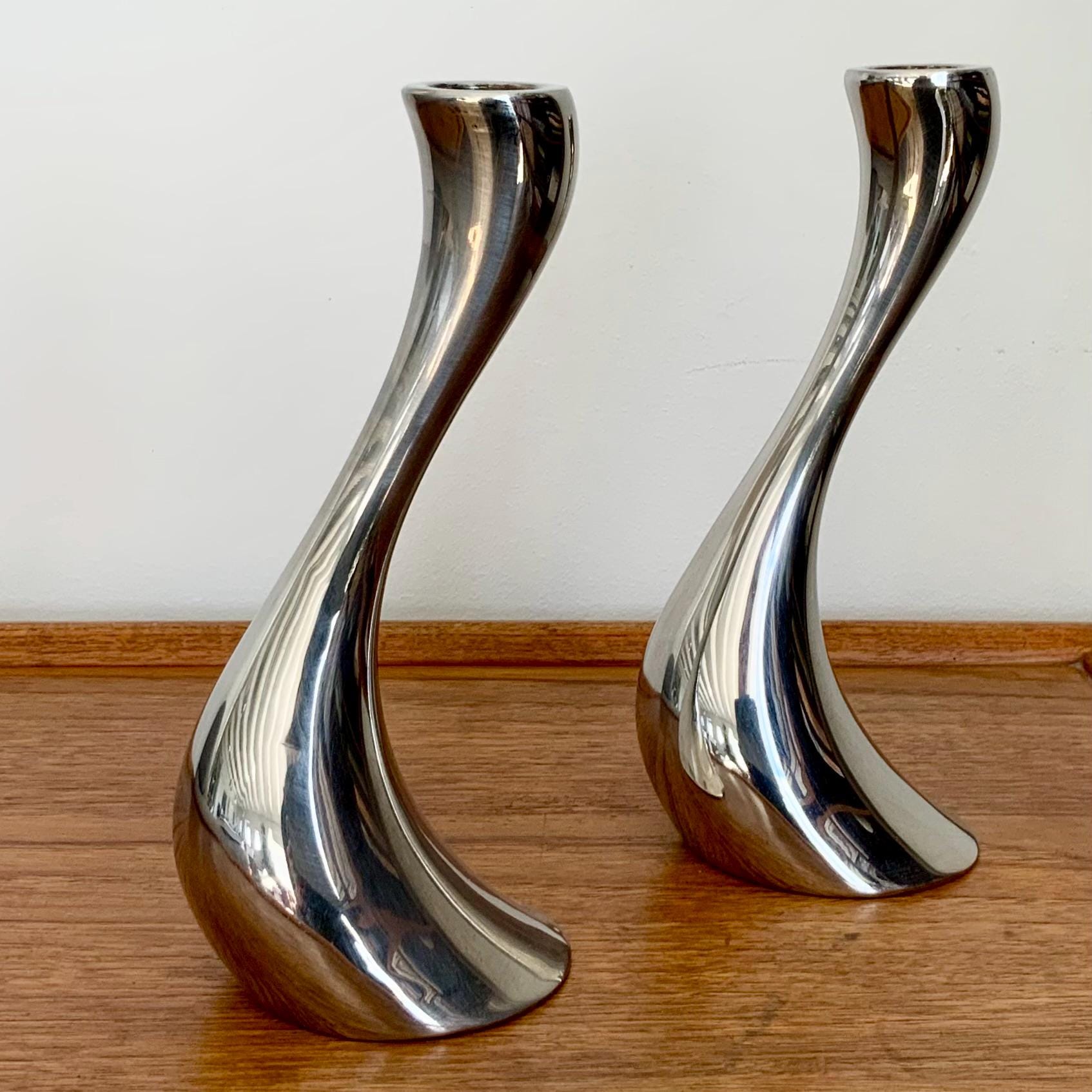 ジョージ ジェンセン コブラ キャンドルホルダー（ペア