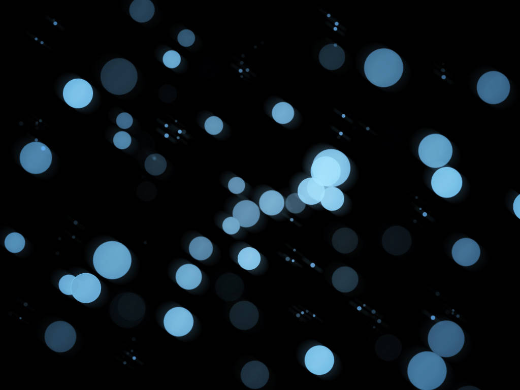 teal lights bokeh overlay