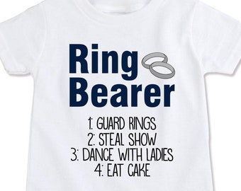 Ring Bearer Gift • Gifts for groomsmen •  Wedding Rehearsal shirt • Ring Bearer proposal • wedding rehearsal toddler outfit top (EX 420)