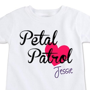 Flower Girl Proposal, Asking Flower Girl, Flower Girl Shirt, Flower Girl Gift, Wedding Gift, PETAL PATROL shirt, Wedding Favors (EX 407)