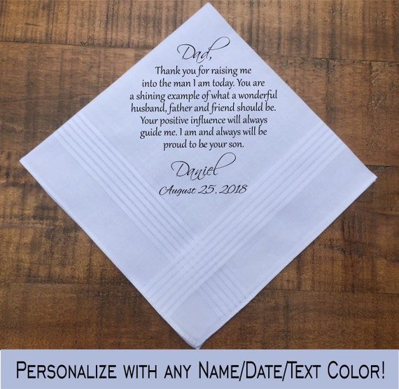 Wedding gifts for dad 2025 from son