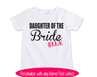 Daughter of the Bride, Flower Girl, Brides Tribe, Brides Squad, Wedding Favors, Daughter of the Groom, Second Wedding Party Favors (EX 405)