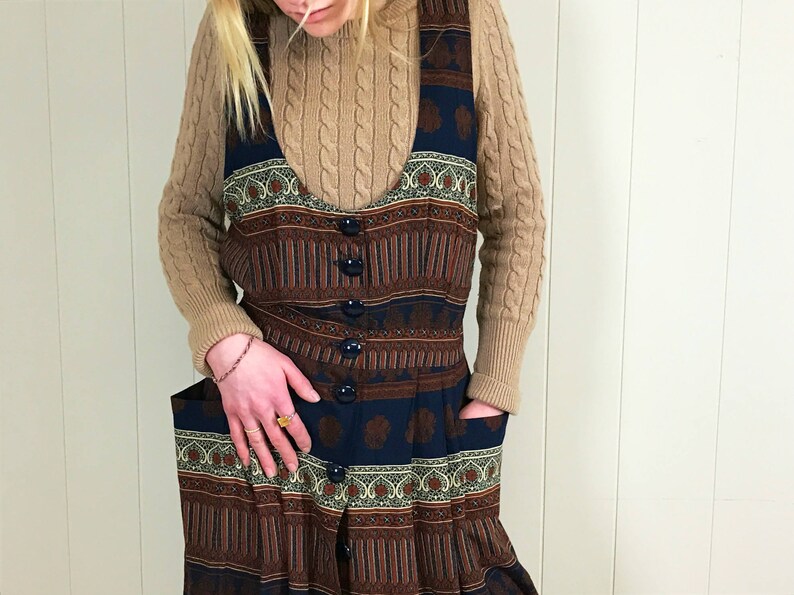 button down jumper dress