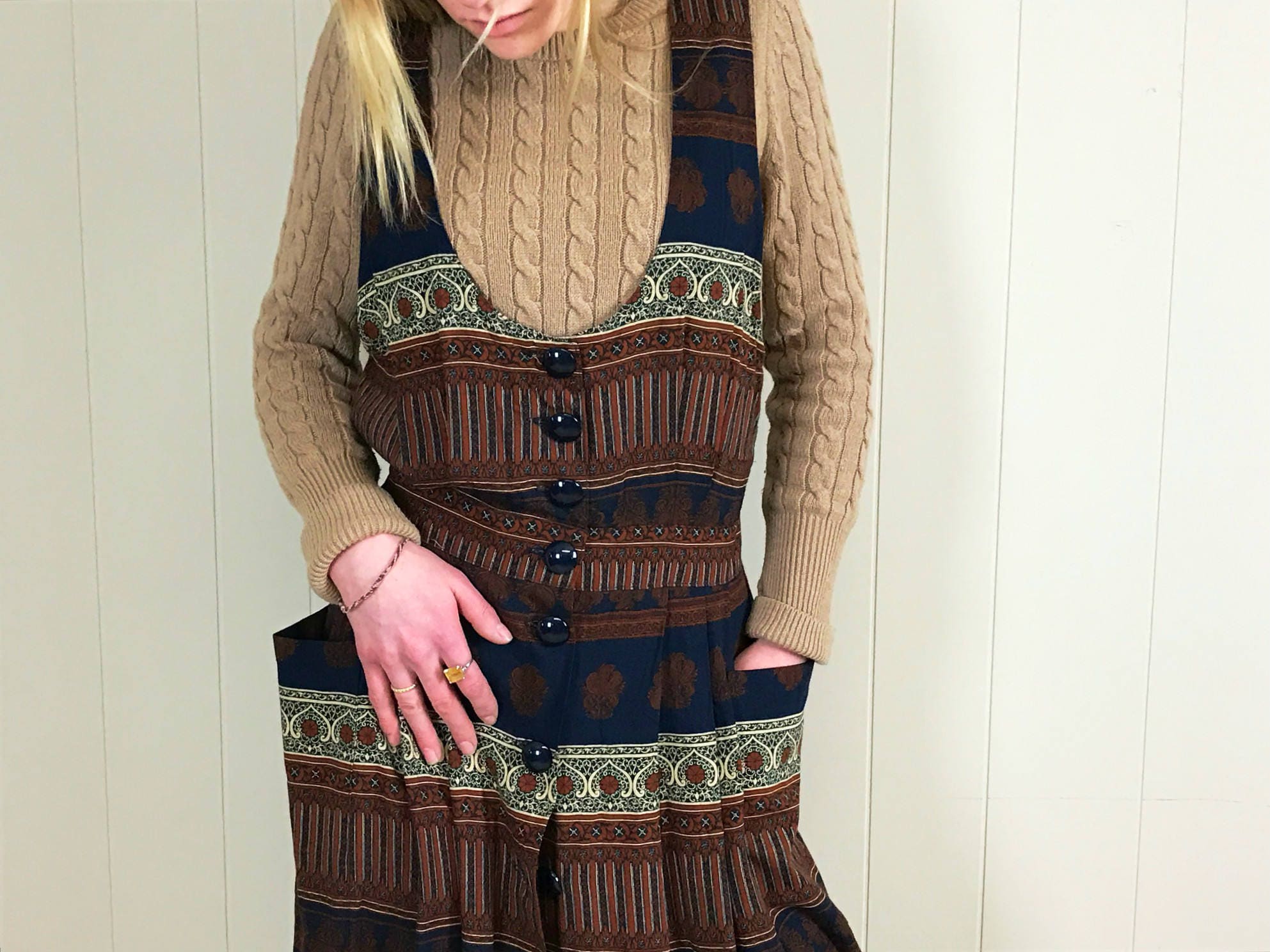 80s jumper dress