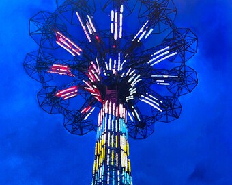 Limited Edition "Parachute 2" Print / Digital Print on Enhanced Matte