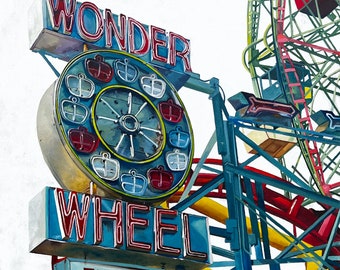 Limited Edition "Wonder" Print / Digital Print on Enhanced Matte
