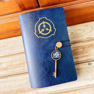 Carnet rétro de la Fondation SCP : 3 couleurs, carnet de voyage A6 sur feuilles mobiles, cadeau pour amateur de lecture