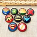 Brooke Sarah reviewed Superhero badge button pin - Justice League badge pin button - 25mm / 1 inch diameter