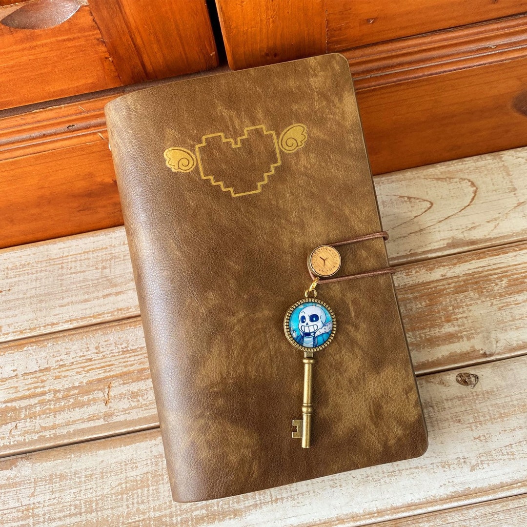 Undertale blank notebook, Fan work notebook, diary, Travel Journal Notebook, Journal book, Journal Diary