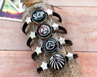 SCP Foundation Bracelet, thin Bracelet, Bangle, fans work wristbands, Suitable for men, women and children