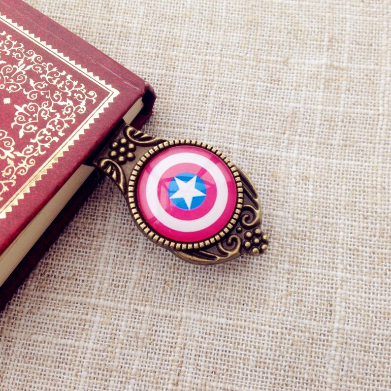 Superhero Bookmark Avengers Bookmark Thor Bookmark Iron Man - Etsy
