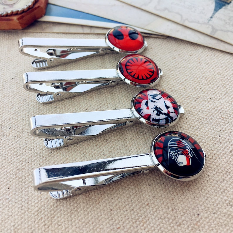 Star Wars Tie Clips Tie Bar Tie Clips for Men Custom Tie Etsy Australia