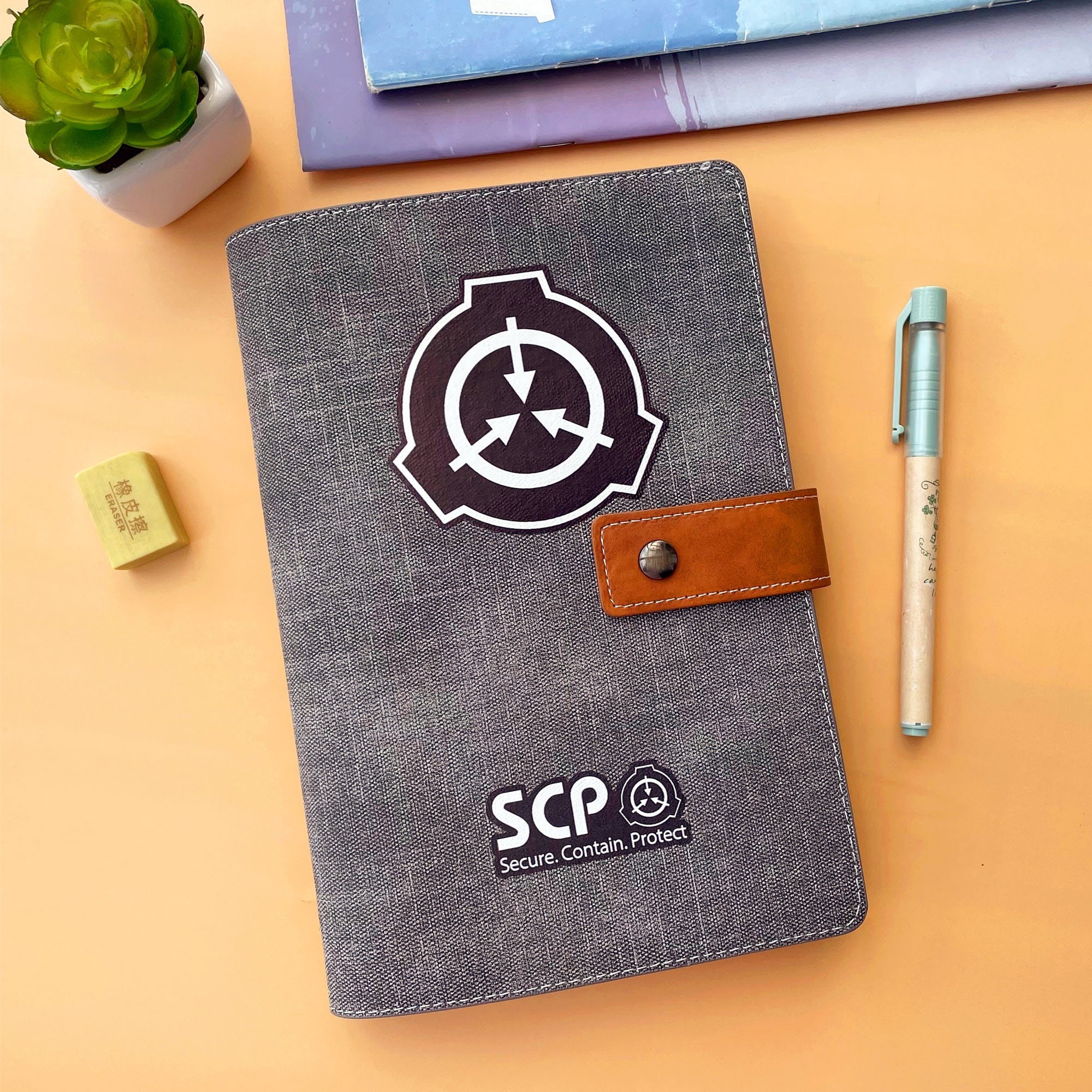 SCP Special Containment Procedures Foundation Notebook Diary Book For Fans  Gift