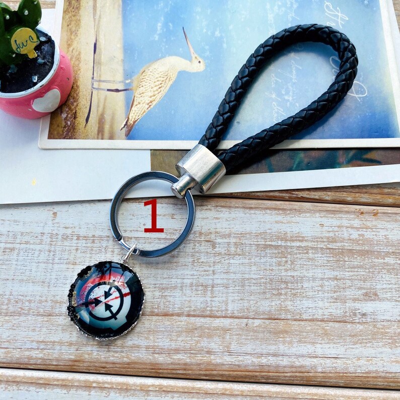 SCP foundation Keychain  SCP fans work keychain049 keychain NO.1 SCP