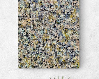 Original Abstract Painting on Canvas - 12x16