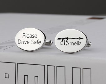 Personalized Cuff Links, Handwriting CuffLinks, Gift for Husband, Custom Cufflinks for Him, Personalised Wedding Cufflinks,  Name Cuff Links