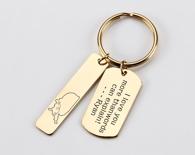 Custom Keychain Engraved Keychain Personalized Keychain Etsy Canada