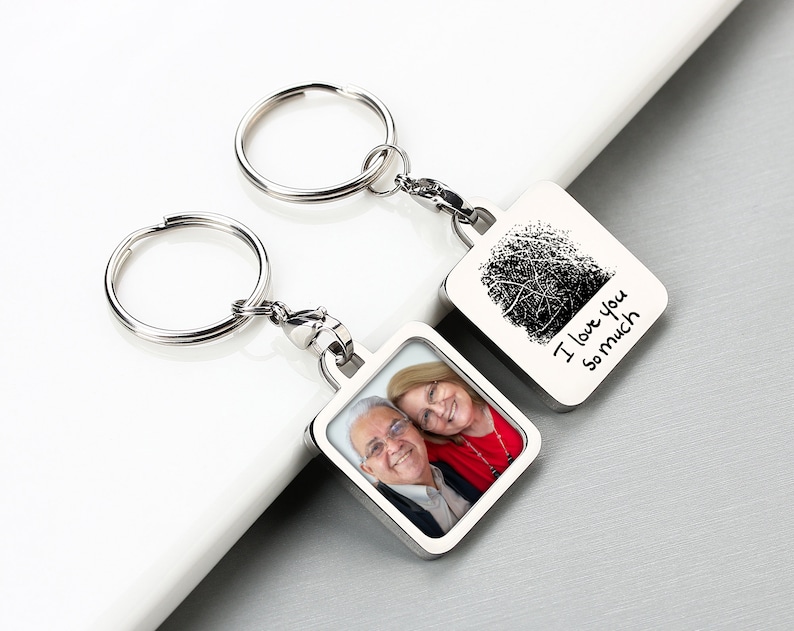 Personalized Photo Keychain Boyfriend Keychains Gift for Etsy