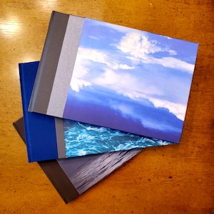 Handmade Sketchbooks - Landscape Sketchbooks - Hardbound Hand-Sewn Sketchbooks - 60lb paper