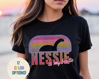 Nessie Bestie T-Shirt | Funny Loch Ness Monster Tee