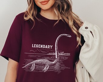 Nessie T-Shirt: Funny Loch Ness Monster, Cryptozoology Gift
