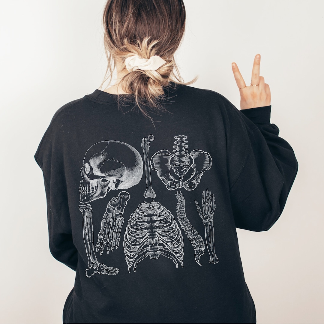 Radiology Sweatshirt Xray Sweater BACK Print Radiology Shirt Xray Tech Gift Xray Sweatshirt