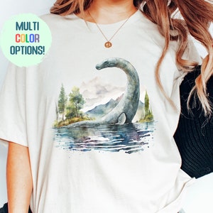 Loch Ness Gift Loch Ness Monster Shirt Nessie Lover Gift Scotland Loch Ness Monster Figure Scotland Conspiracy Theory Cryptozoology Lover