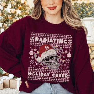 Xray Christmas Sweater Radiology Christmas Sweatshirt Radiologic Christmas Sweatshirt CT Tech Christmas Sweater Xray Tech Holiday Sweater