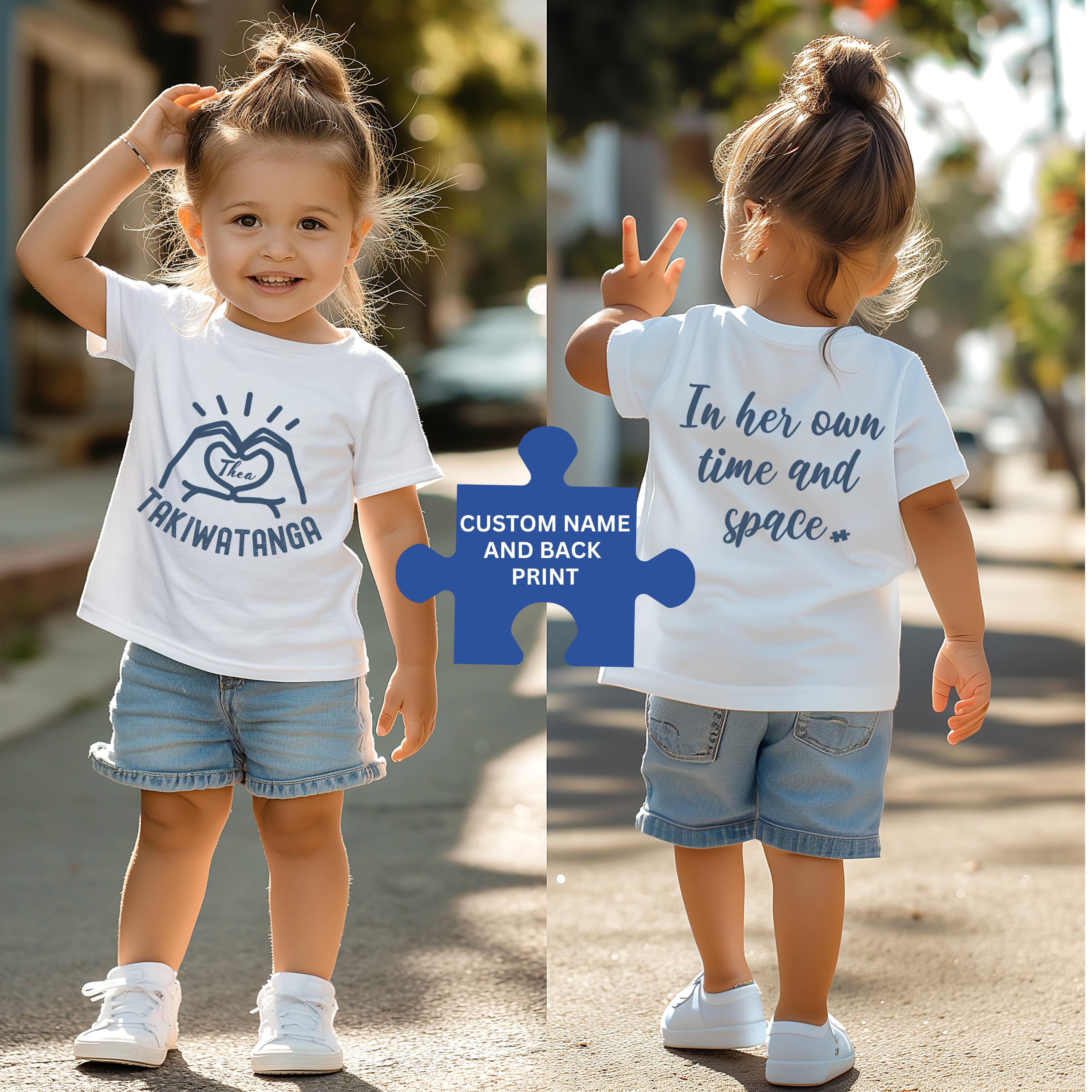 Personalized Takiwatanga TODDLER T Shirt Autism Acceptance Month