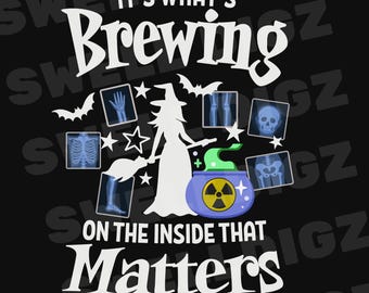 Halloween Rad Tech PNG Halloween Xray Tech PNG SVG-Datei Radiant Digital Download X-ray Technologe Clip Art Clipart für Shirt Crafts