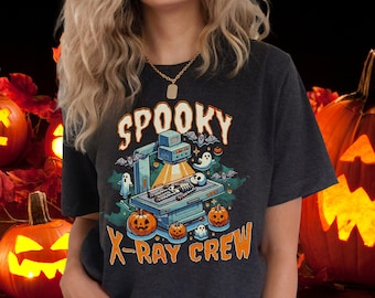 Halloween Xray Tech Shirt Rad Tech Halloween T shirt Spooky Radiology Tee Radiologic Technologist Tshirt Radiology Department Xray Student
