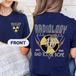 Radiology Shirt Xray Tech T-shirt X-ray Student Grad Gift CT Tech Tee Rad Tech Week Gifts Radiologic Technologist T-shirt Wilhelm Roentgen