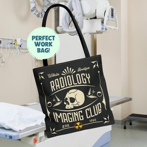 Xray Tech Tote Bag Rad Tech Gift Radiology Work bag CT Tech Bag Radiologic Technologist Radiology Merch Xray Student X-ray Tech Graduation