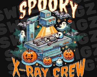 Halloween Rad Tech PNG Halloween Xray Tech PNG SVG-Datei Radiant Digital Download X-ray Technologe Clip Art Clipart für Shirt Crafts