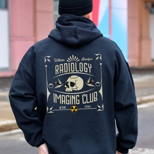 Kurtka radiologiczna, bluza z kapturem Xray Tech, prezent z tygodnia Radiology, bluza unisex Radiology Technologist, sweter radiologiczny CT Tech