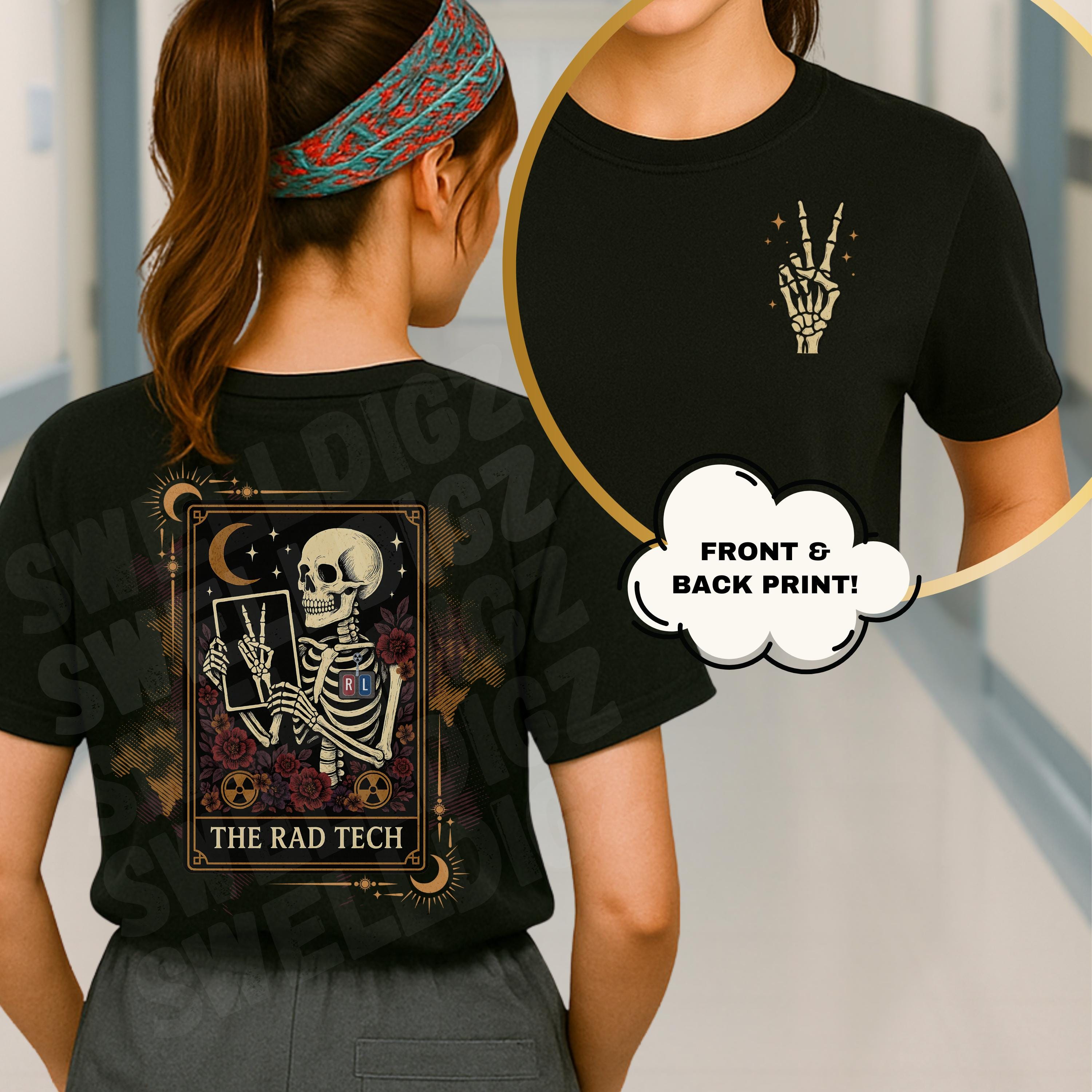 Halloween Rad Tech Shirt Halloween Xray Tee X-ray Technologist