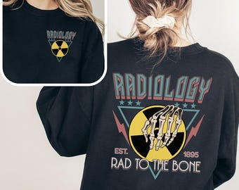 Radiology Sweatshirt Xray Tech Sweater Radiology Shirt X-ray Tech Gift Xray Sweatshirt CT Tech Rad Tech Week Gift Radiologic Technologist