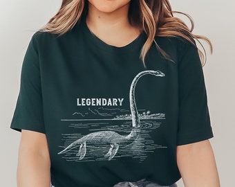 Loch Ness Monster T-Shirt, Funny Cryptozoology Gift