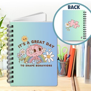 BCBA Gift RBT Gift ABA Therapist Gift Behavior Analyst Gift Behavior Therapist Gift Special Ed Teacher rbt notebook bcba notebook Dyslexia