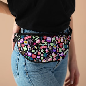 Nurse Fanny Pack Pre Op Nurse Fanny Pack RN Fanny Pack PACU Nurse Fanny Pack Cardiac Rehab Nurse Fanny Pack RN Bag Radiology Nurse Bag