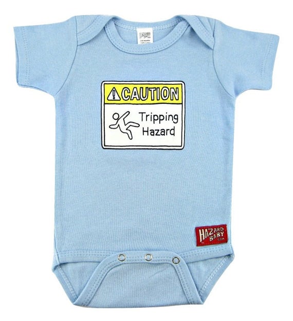Auslösestrom Hazard Baby Bodysuit Lustige Baby Sprüche Einteiler Lustige Baby Kleidung Baby Dusche Geschenk Baby Junge Oder Mädchen