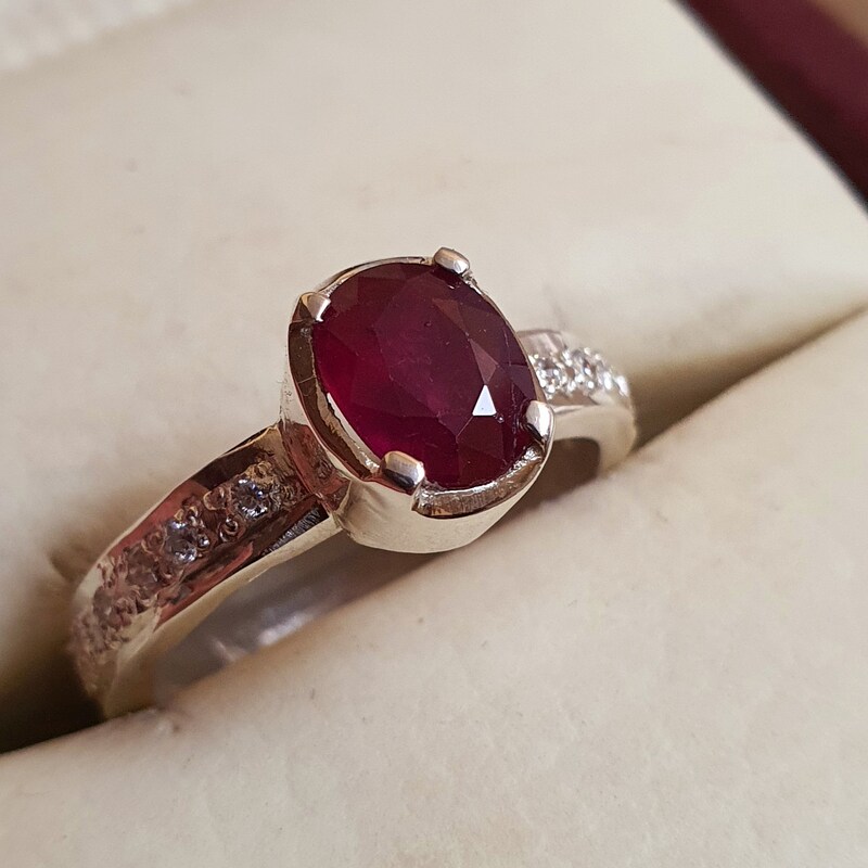 Ruby Ring - Etsy