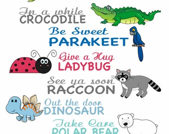 In A While Crocodile Etsy