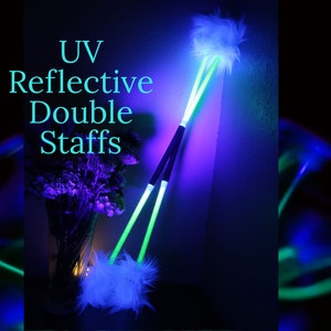 UV Reflective Double Staff Set
